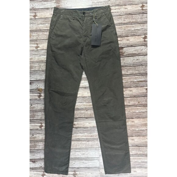 Rag And Bone cotton nylon blade IV Pants size 29 color raven NWT made in USA - Picture 1 of 8
